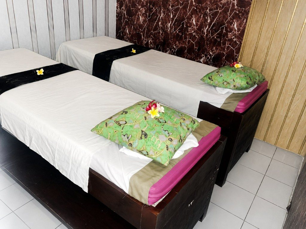 Couples treatment room at Mika Bali Spa Nusa Dua