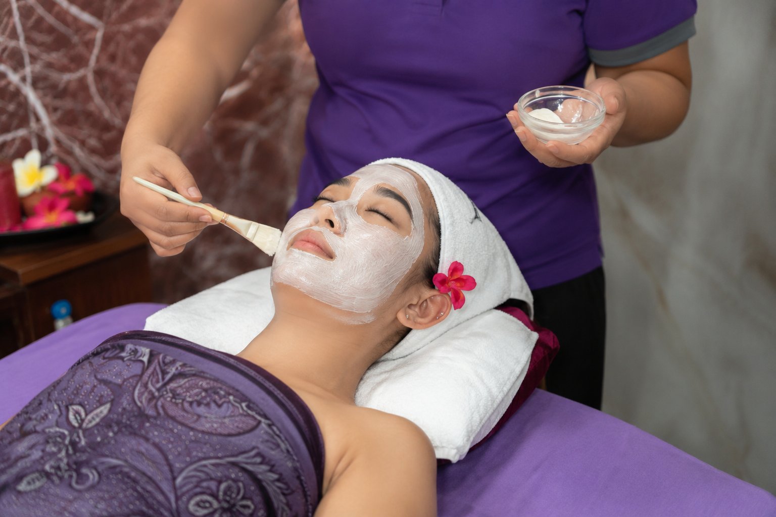 Facial Biokos at Mika Bali Spa