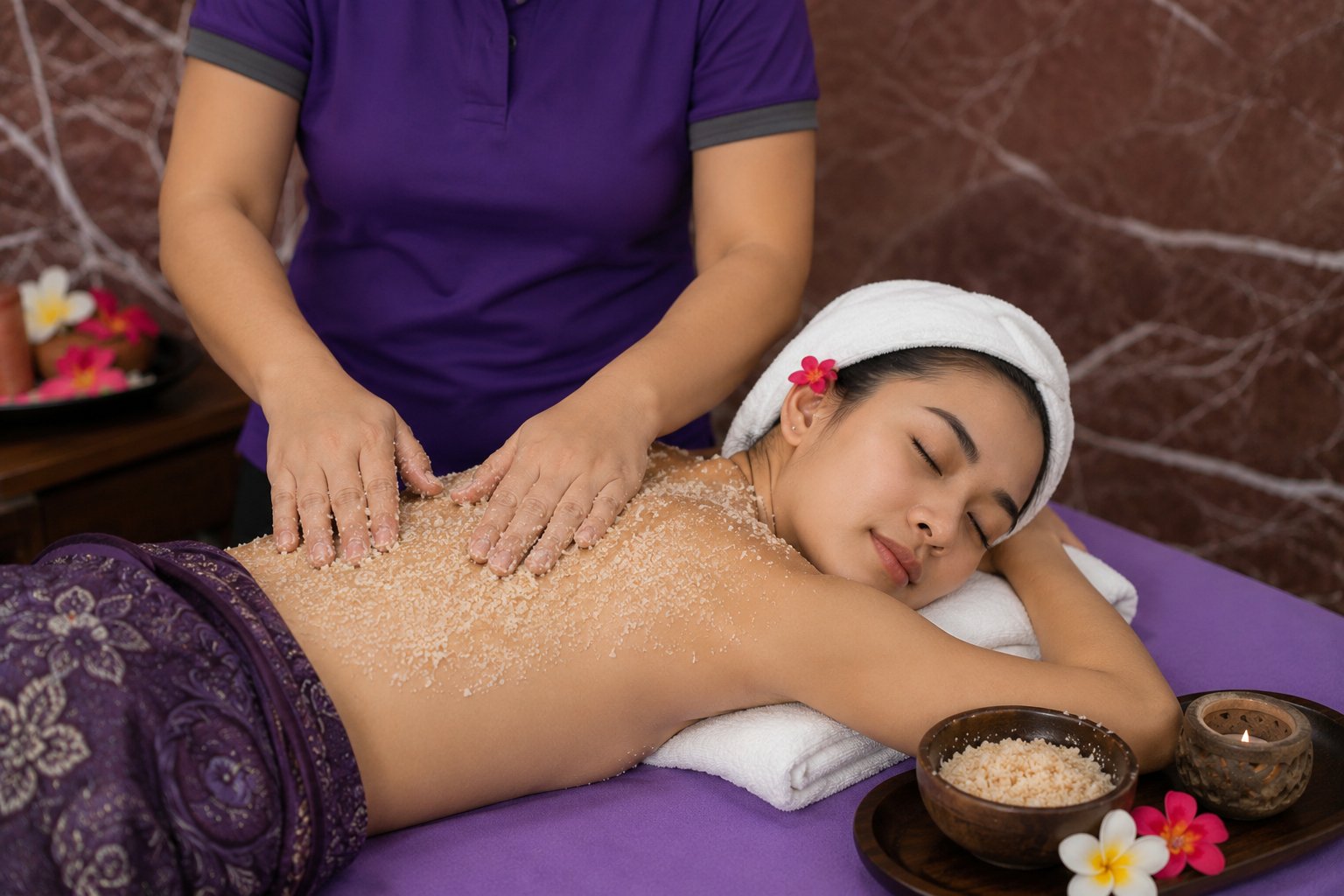 Body Scrub at Mika Bali Spa